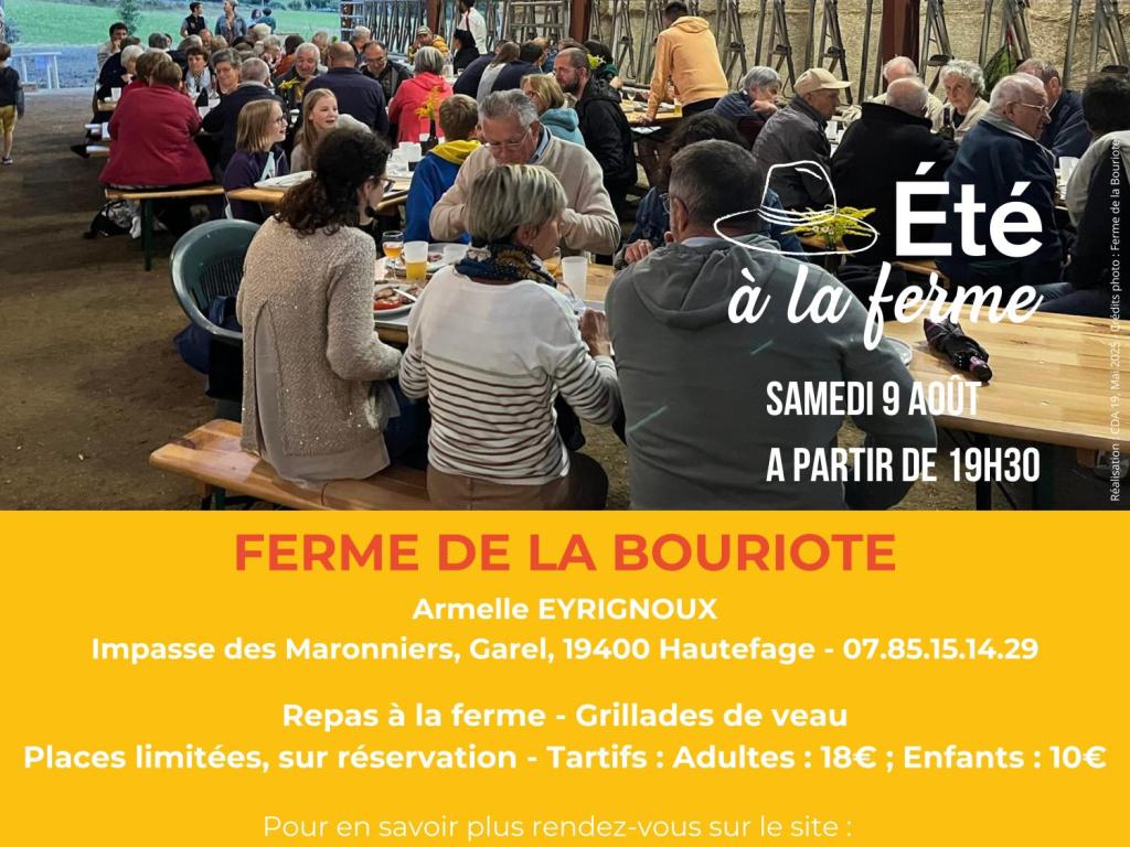 FERME DE LA BOURIOTE - ÉTÉ À LA FERME - BAF