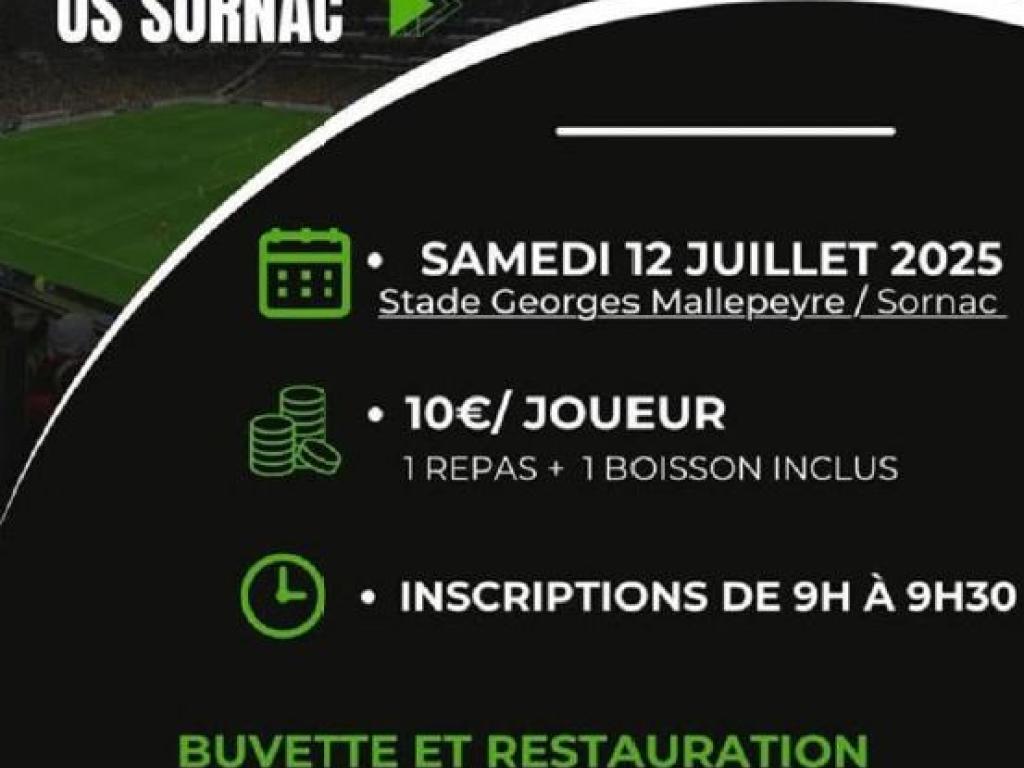 Football tournoi six US Sornac