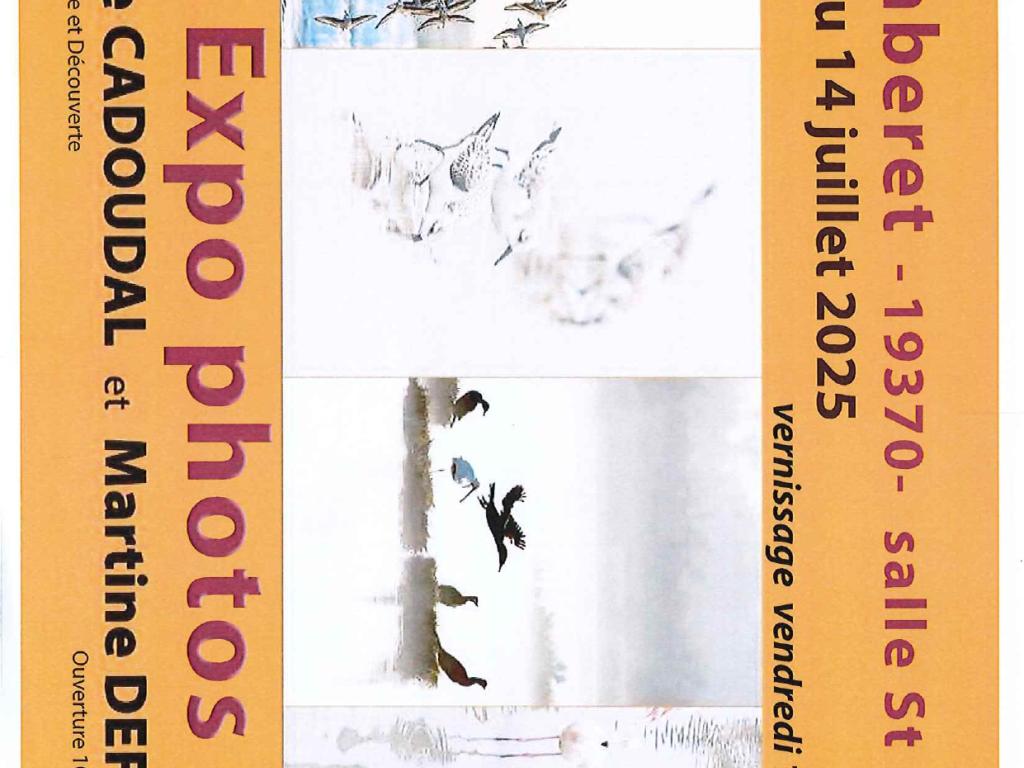 Expo Photos : Julien de CADOUDAL et Martine DEFEUILLAS