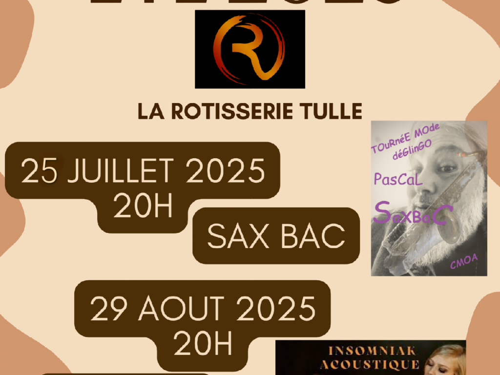 Restaurant La Rotisserie : Concert Insomniak Acoustique