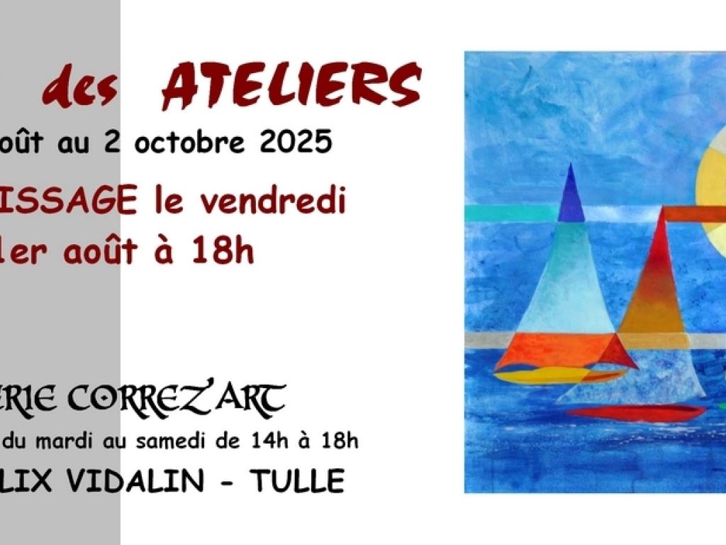 Galerie Corréz'Art : Exposition "Eleves des ateliers Correz'Art"