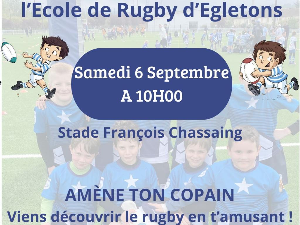 Rentrée de l'école de rugby