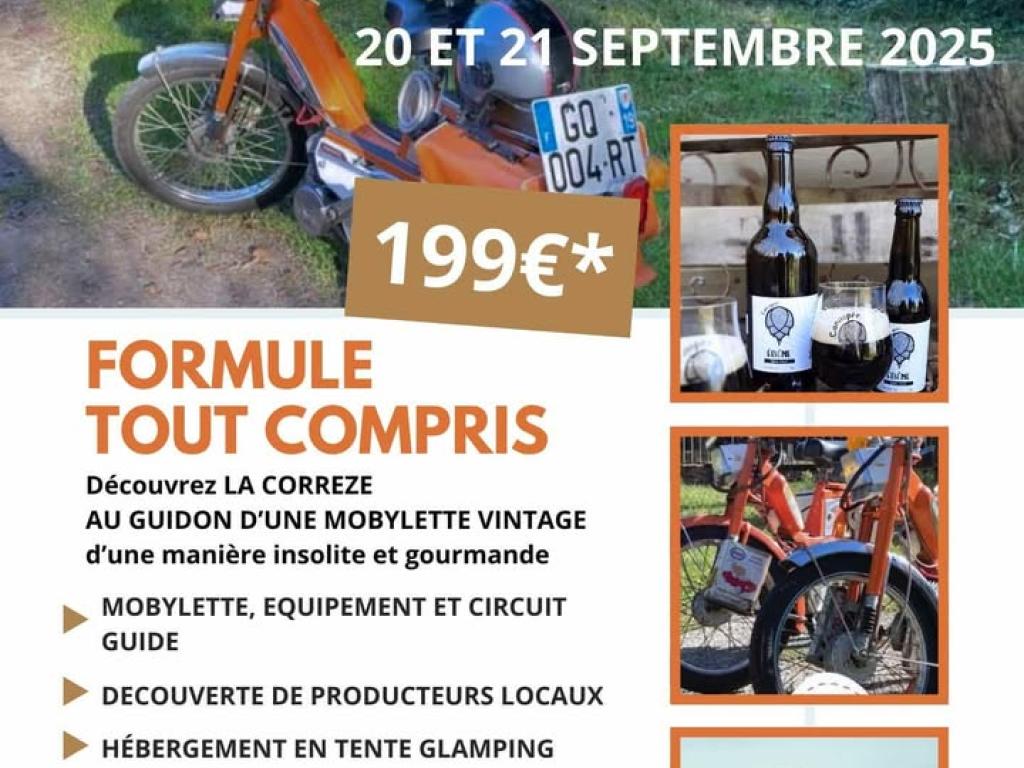 Séjour Mobylette et Gastronomie