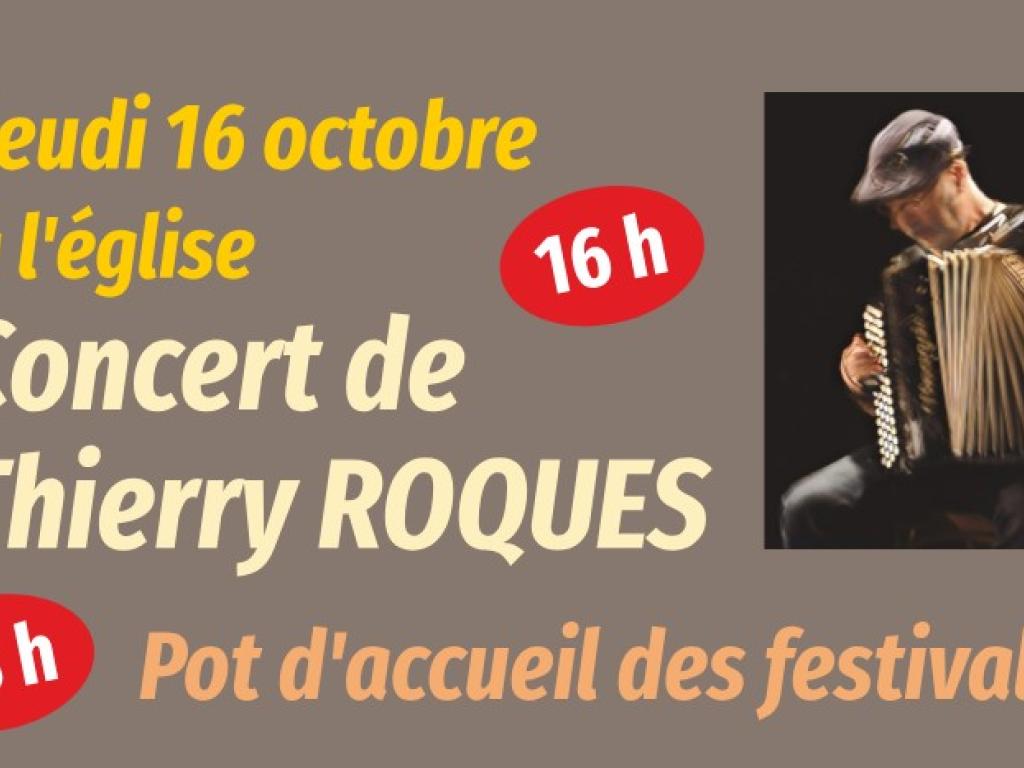Festival d'Accordéon Concert de Thierry ROQUES