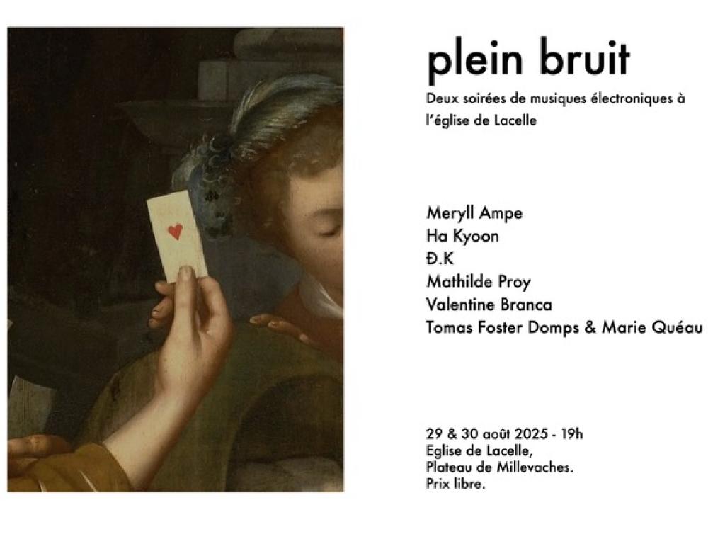 Festival de musiques électroniques : Plein Bruit