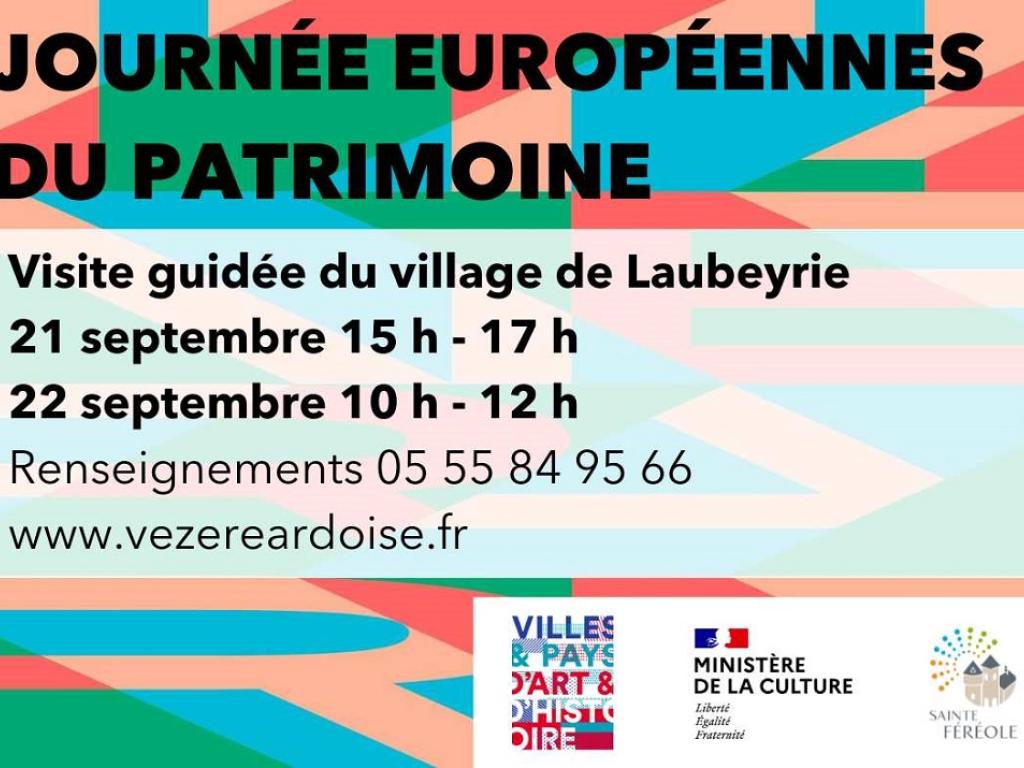 Visite guidée du village de Laubeyrie