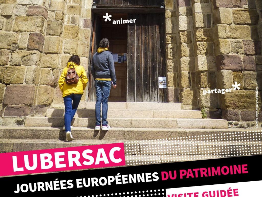 Journées du Patrimoine à Lubersac : Visite guidée de l'église Saint-Etienne