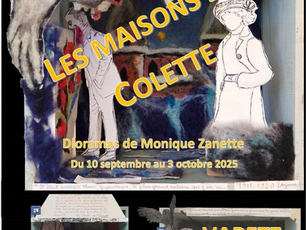 l’exposition « Les maisons de Colette