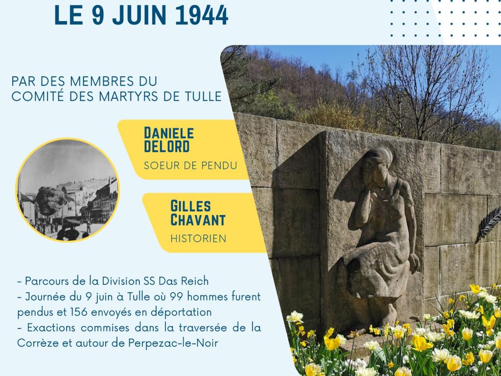 Journée du Patrimoine : conférence Drame de Tulle à Perpezac-Le-Noir