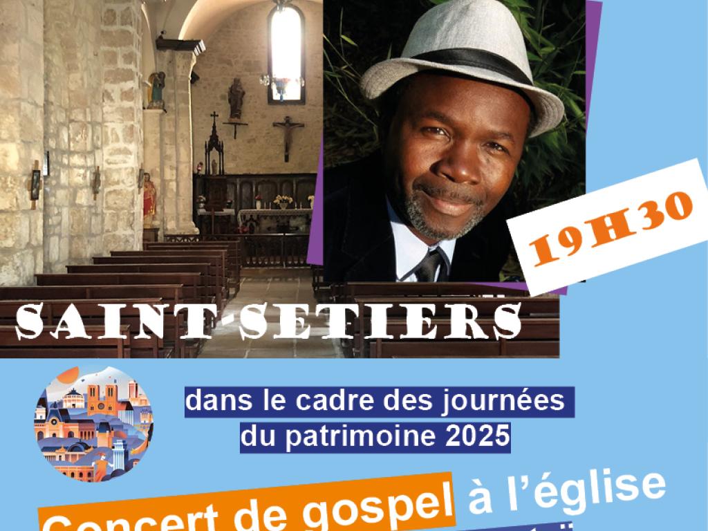 Concert de gospel avec Jean-Paul Wabotaï