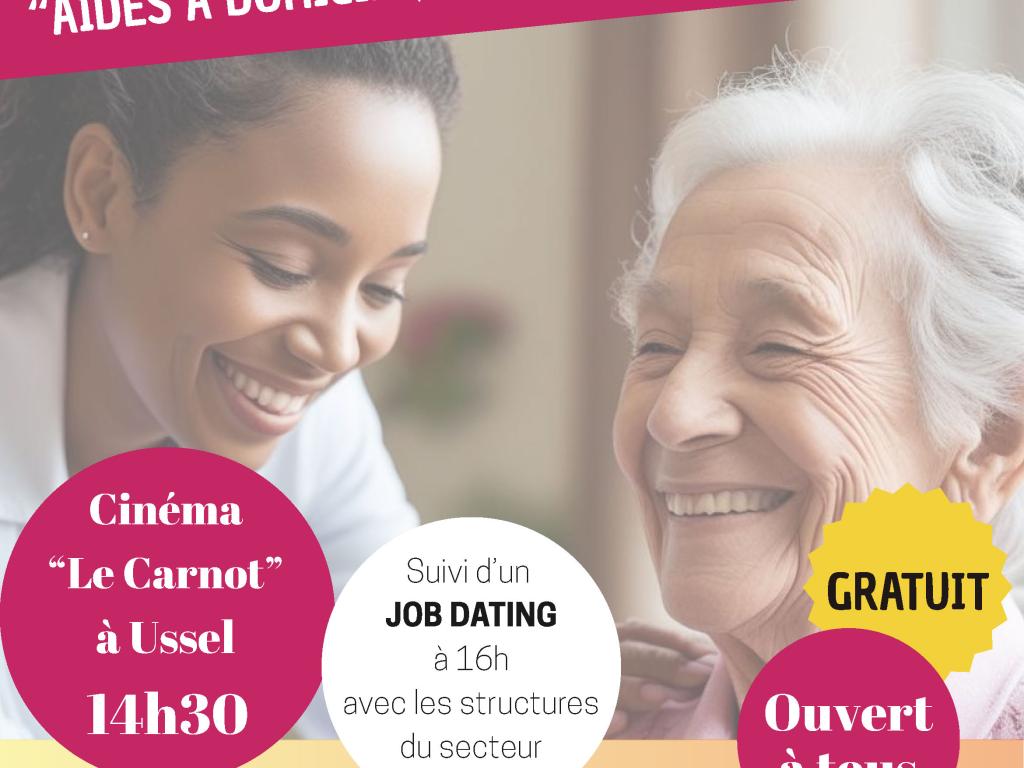 Ciné débat "Aides à domicile, nos héros du quotidien"