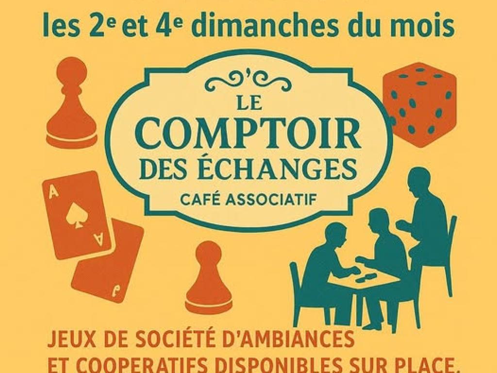 Le Comptoir des Echanges : après-midi jeux