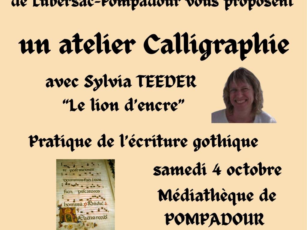 Atelier calligraphie