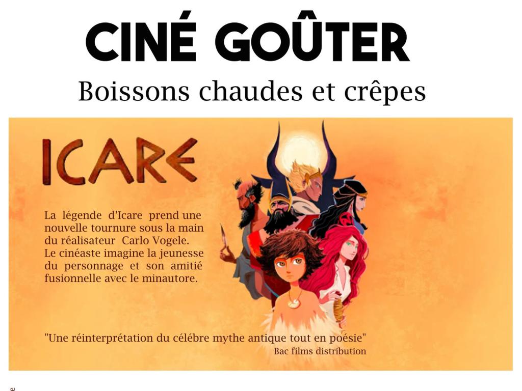 Ciné goûter Icare
