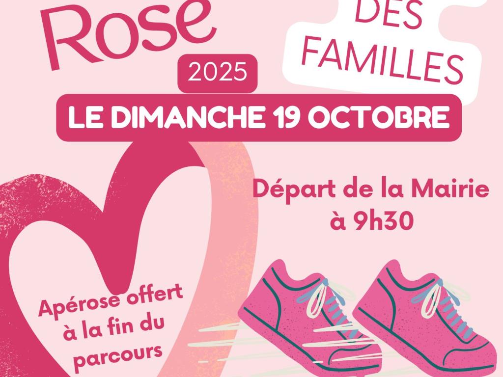 Octobre Rose : Marche des familles