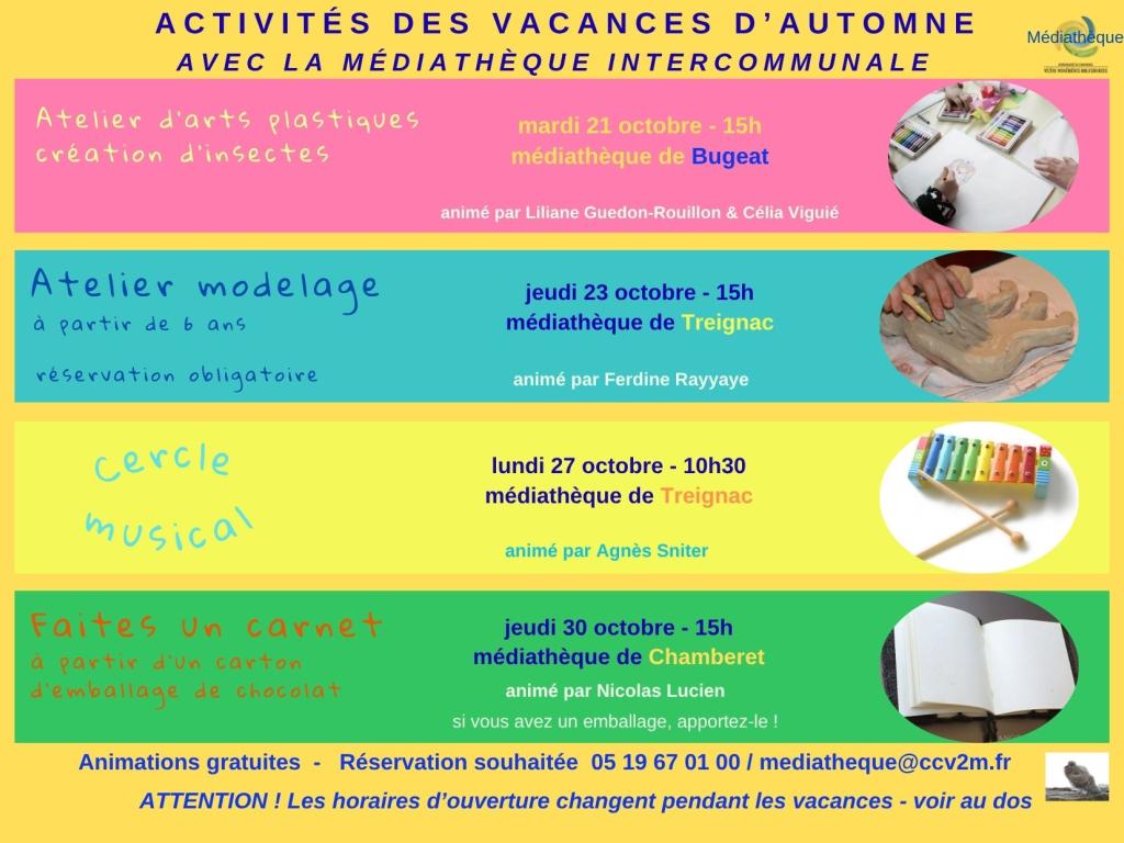 Atelier modelage