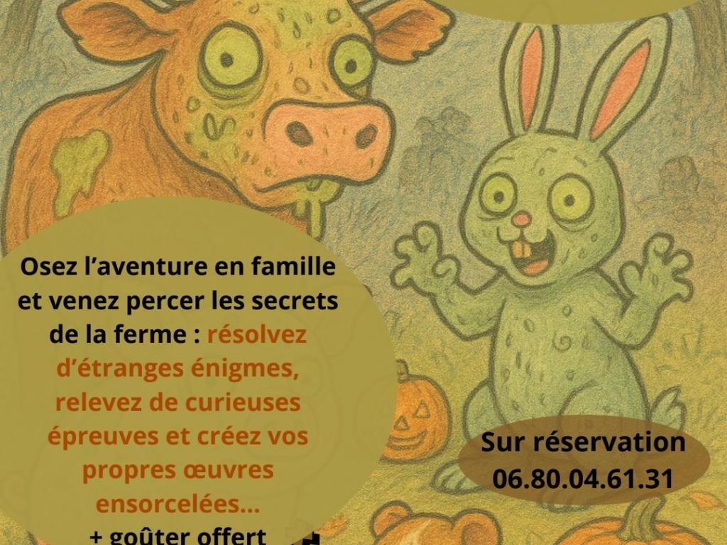 Halloween à la ferme de Jolie Fleur