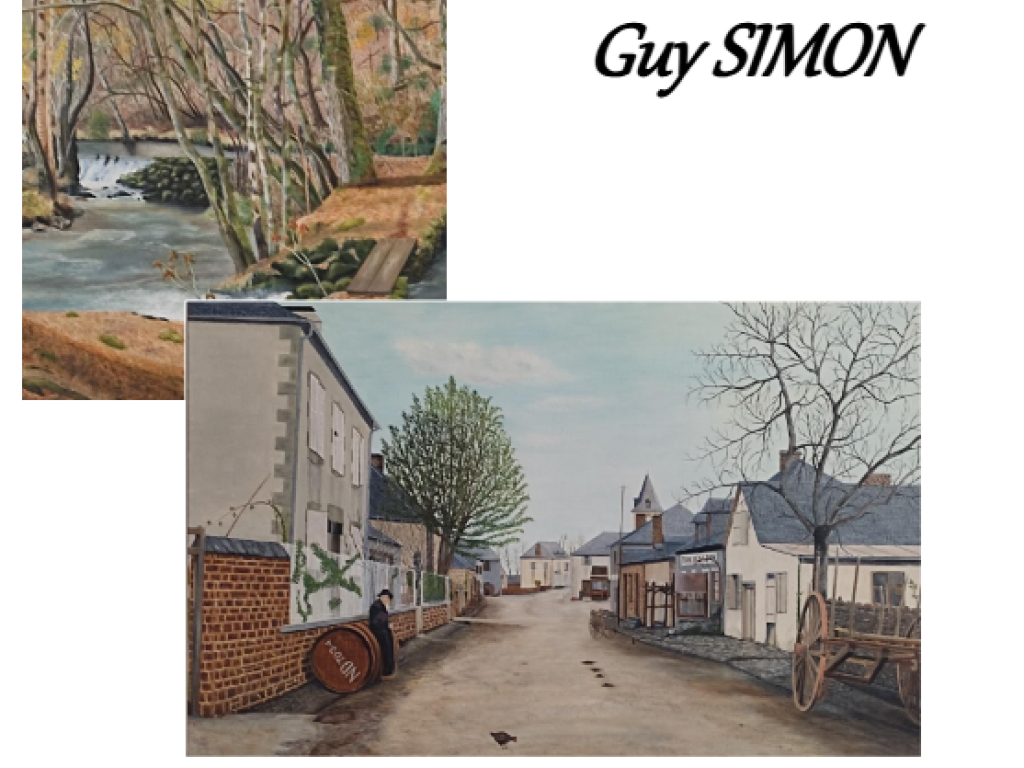 Exposition de peintures de Guy Simon