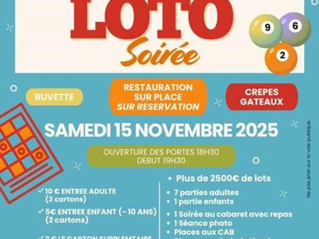 Loto à Saint-Cernin de Larche