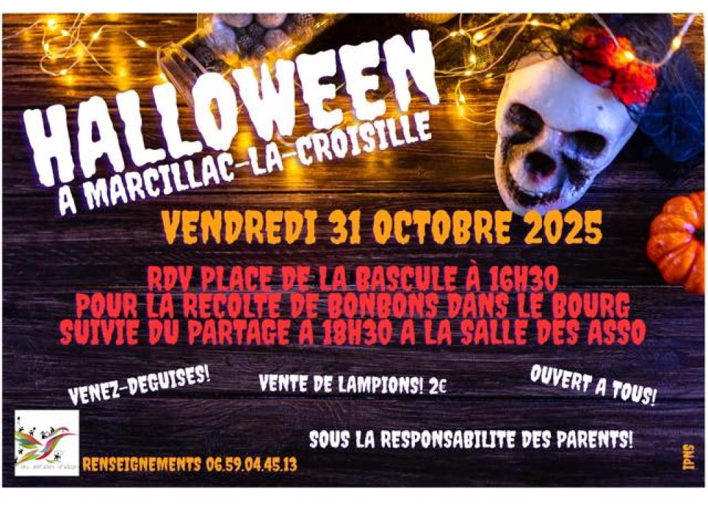 Halloween à Marcillac-la-Croisille Halloween à Marcillac-la-Croisille