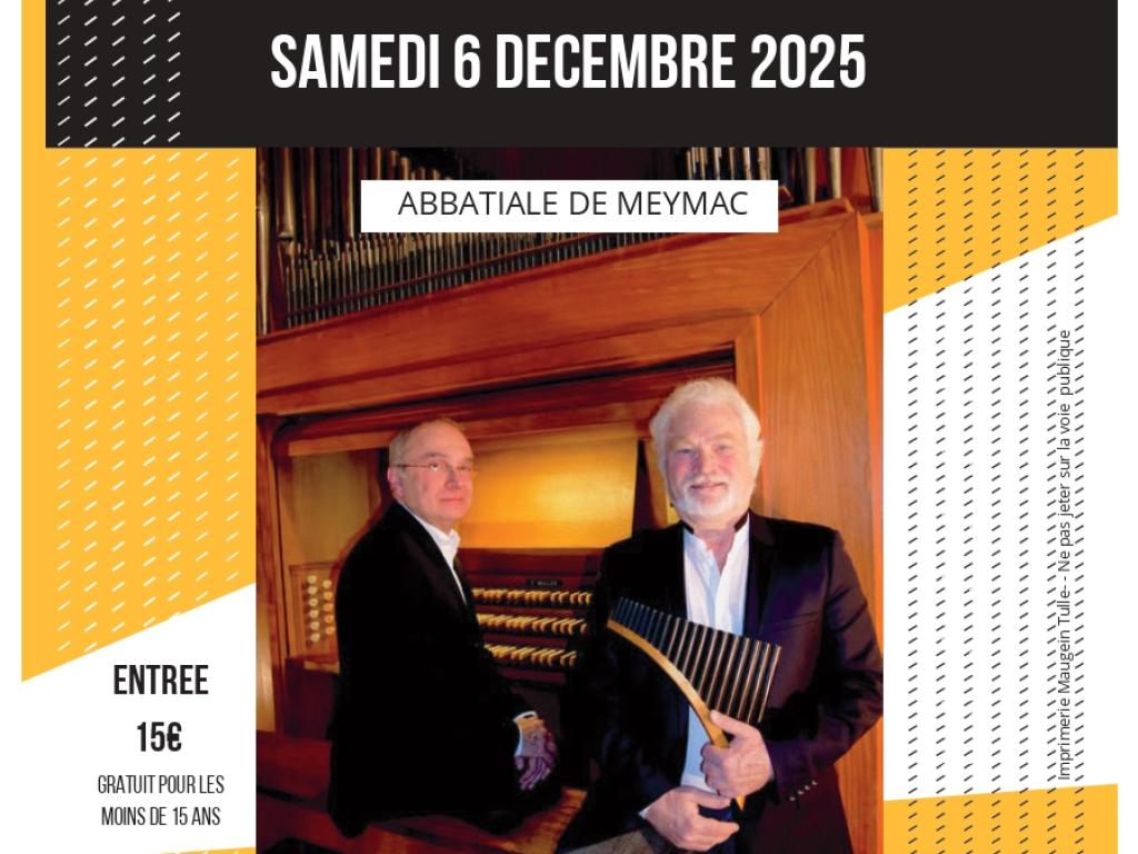 Duo Flûte de pan et Orgue "Voyage sur un air de flûte de pan"