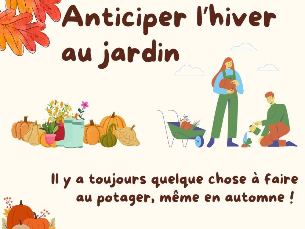 Anticiper l'hiver au jardin