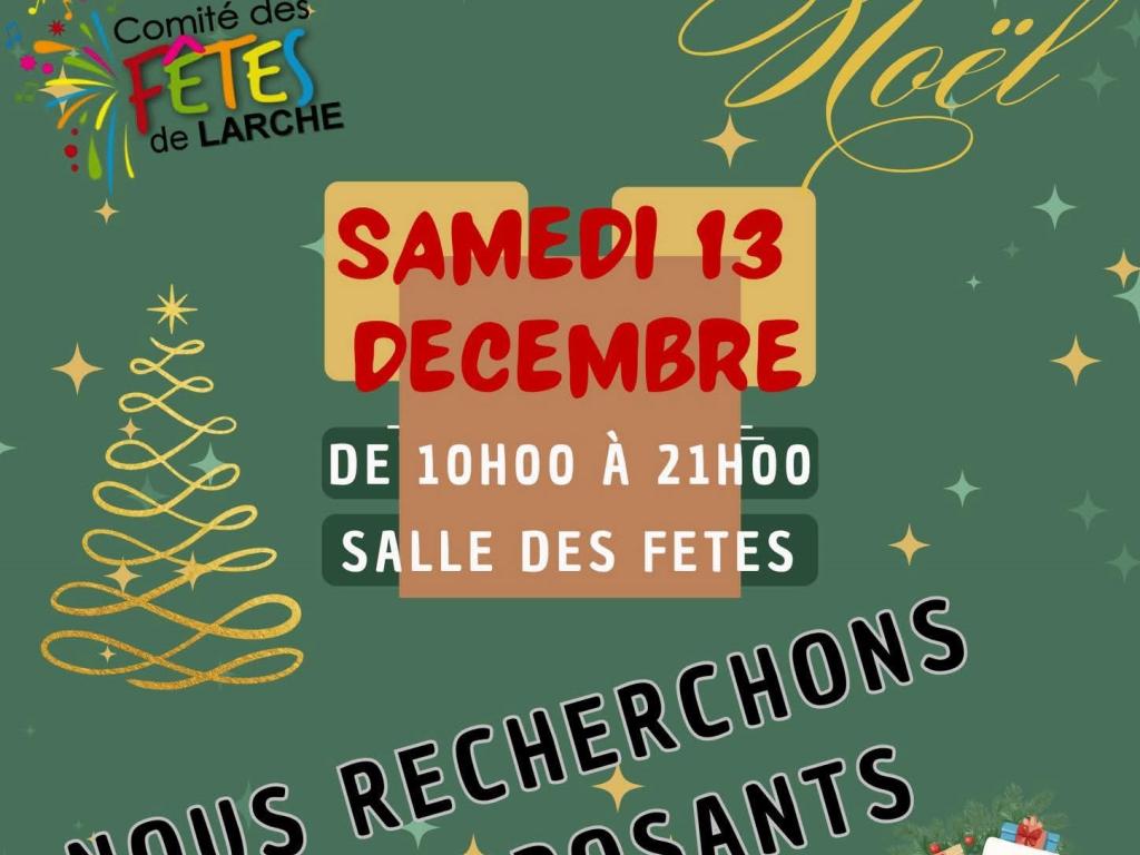 Marché de Noel à Larche