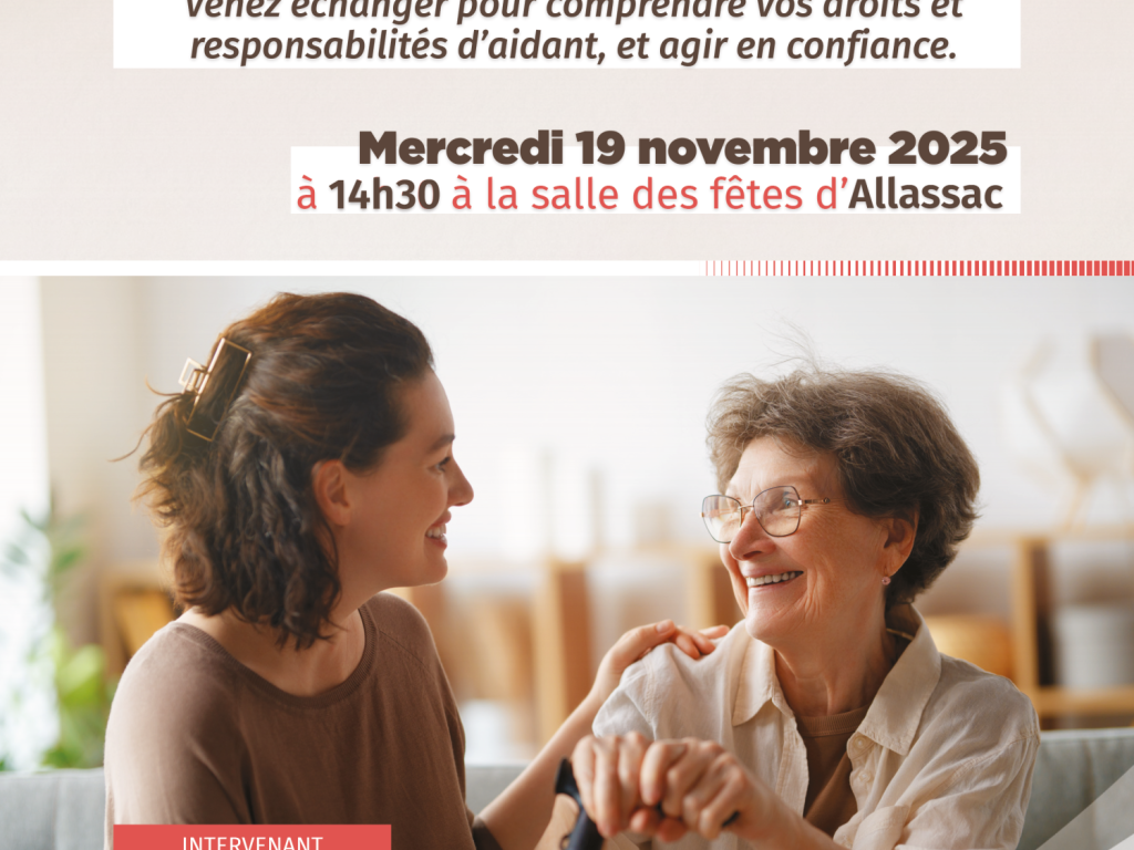 Conférence : Le rôle de l'Aidant