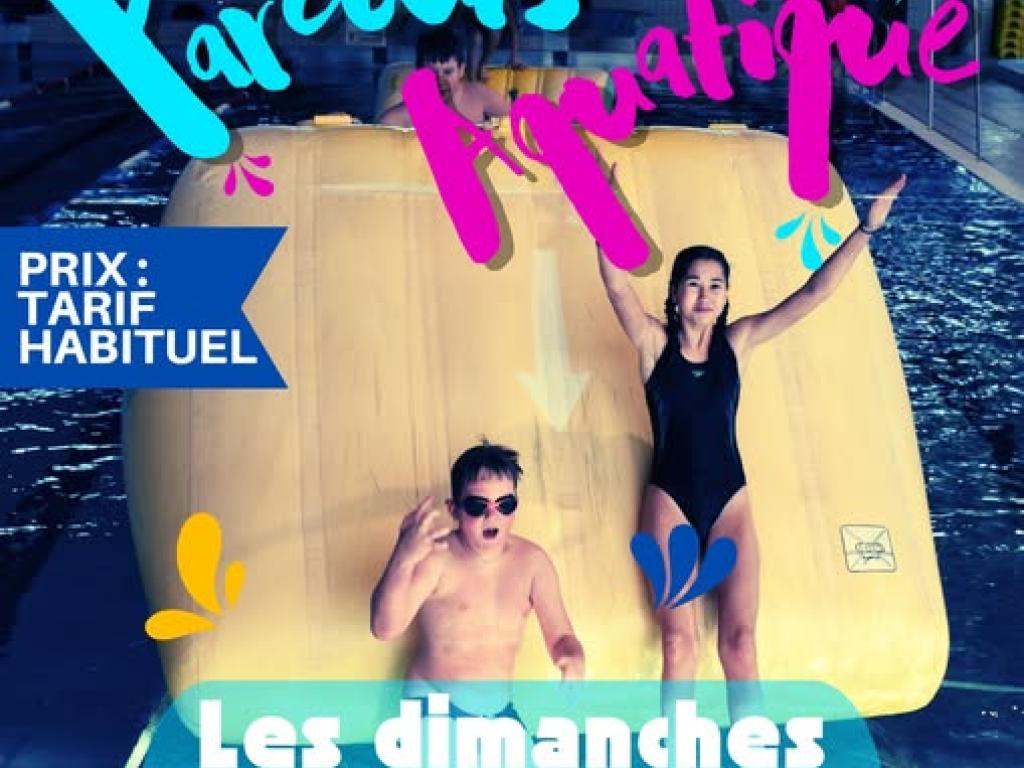 Parcours aquatique au Centre Aquarécréatif