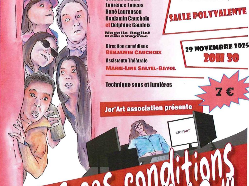 Théâtre : Dans ces conditions je ne joue pas !!!