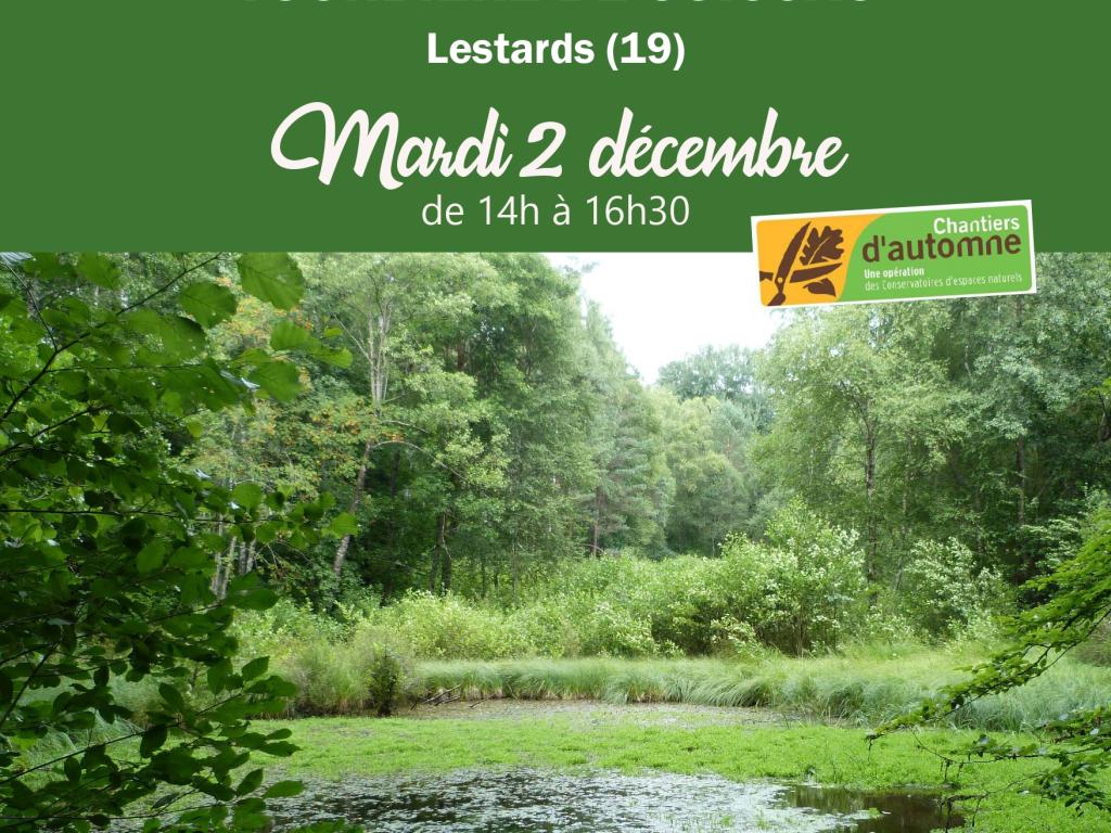 Chantier Participatif Tourbière de Coissac