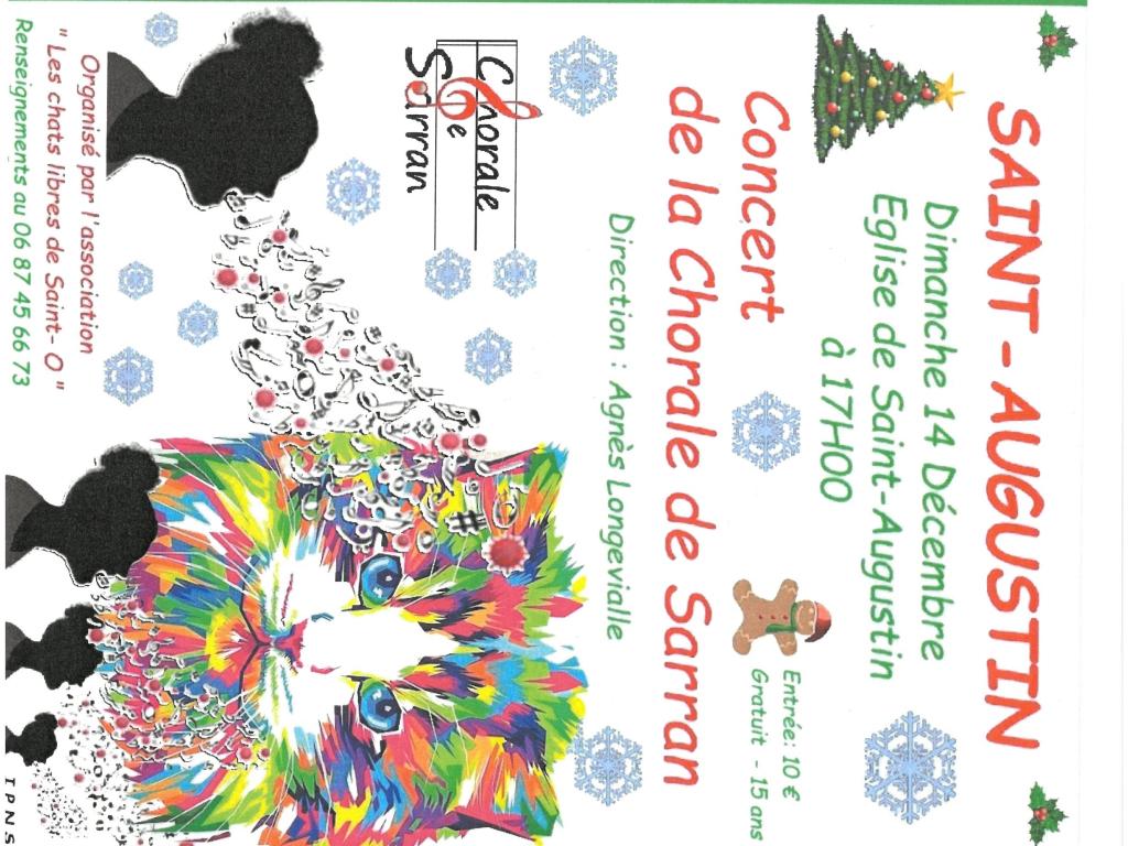 Concert de la chorale de Sarran