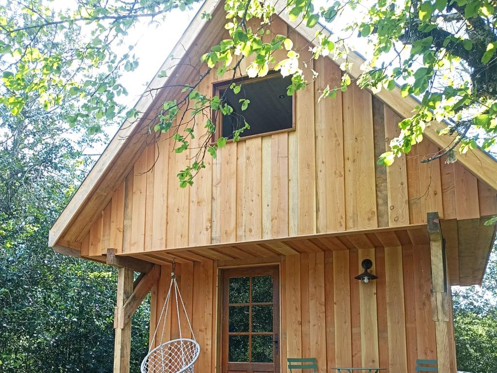 Cabane insolite à la ferme