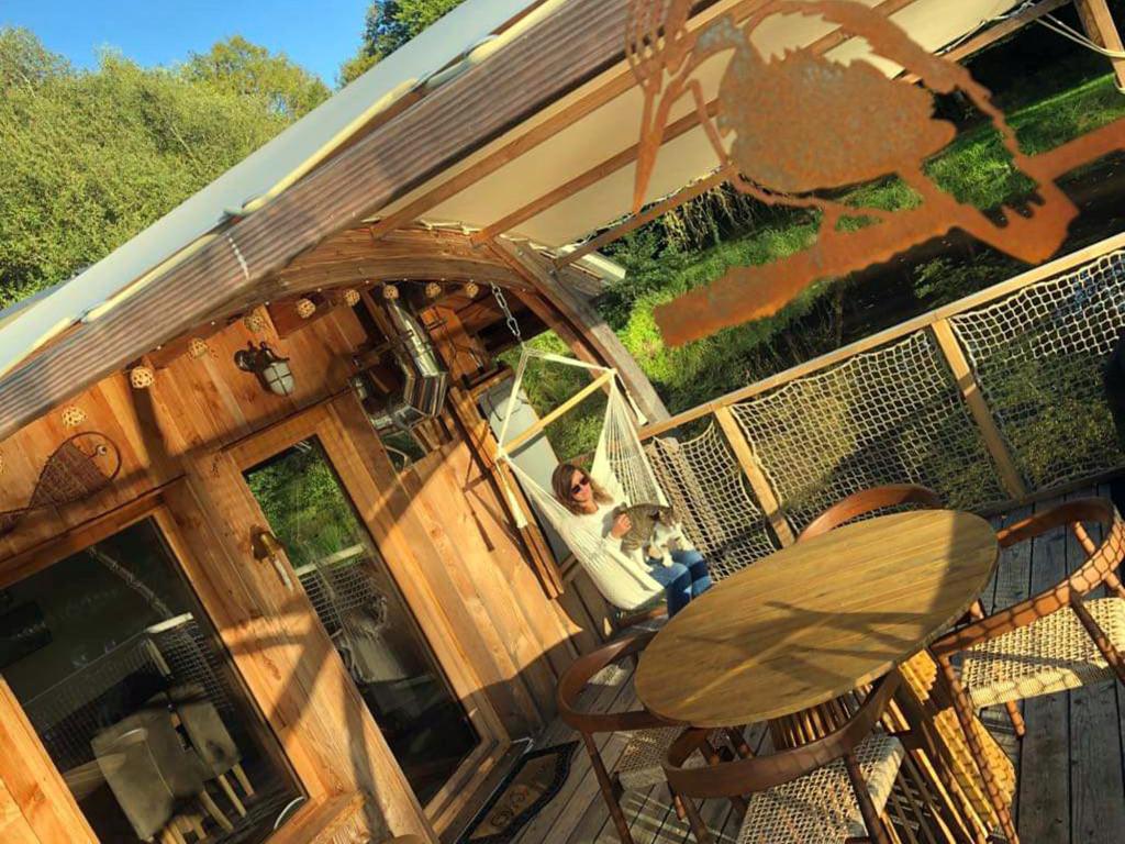 La cabane du martin pécheur - Domaine de la Clauzade
