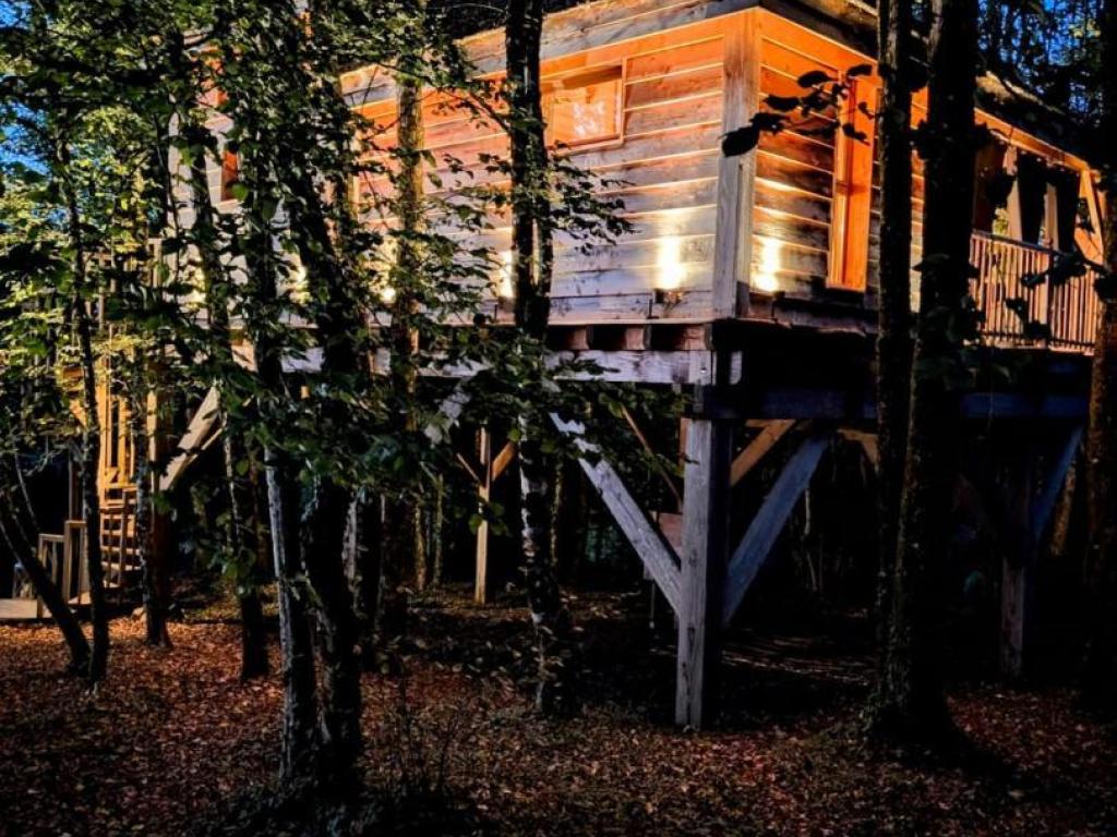 Cyprès si haut cabane et Spa