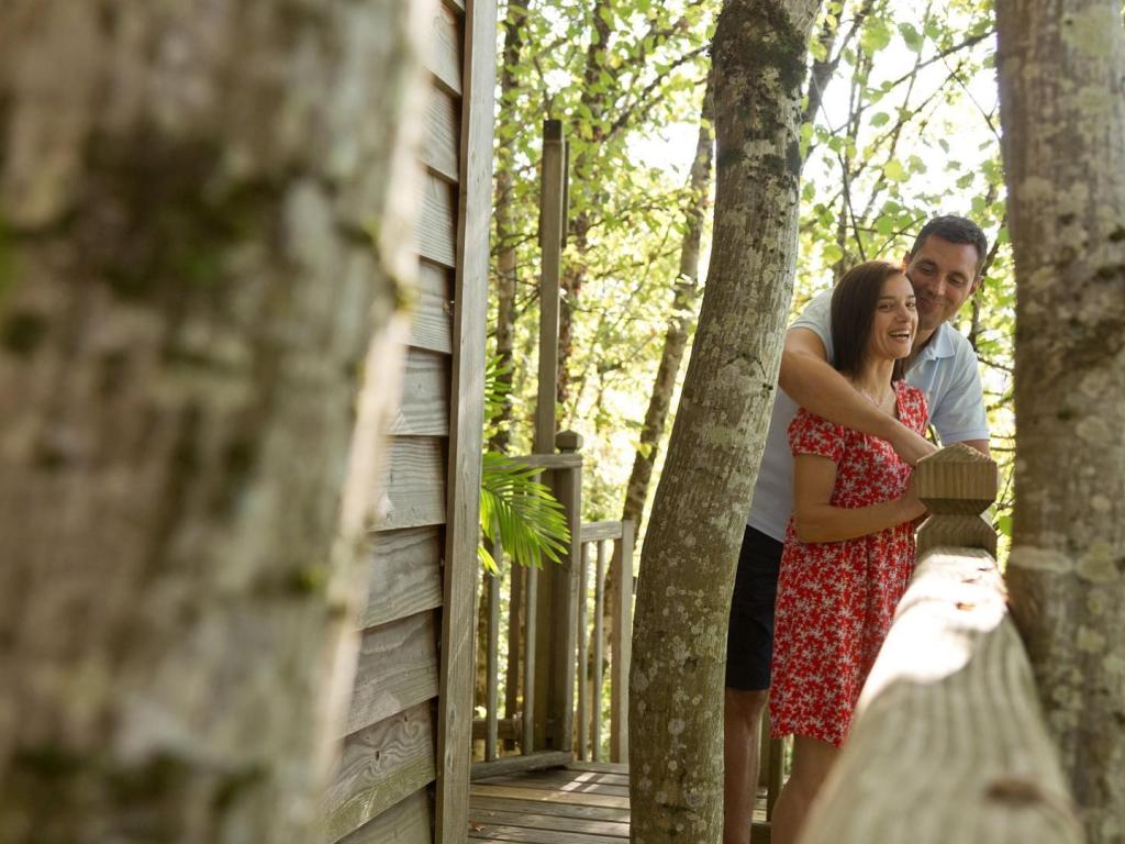 Cyprès si haut cabane et Spa