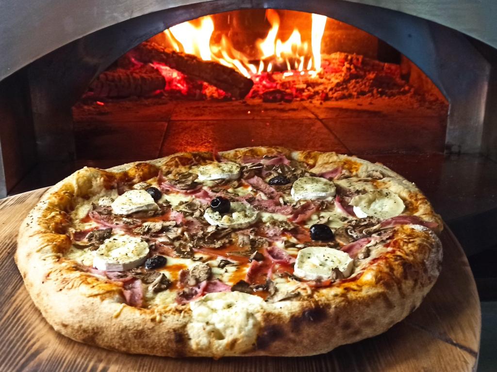 La pizza du sablier