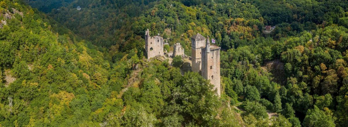 Châteaux et forteresses en Corrèze - Tourisme en Corrèze