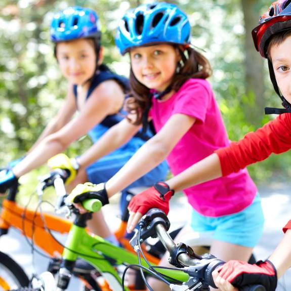biking