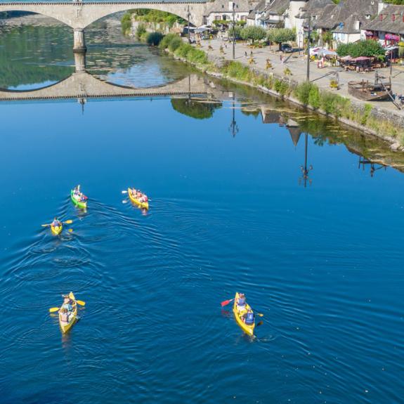 Canoë-kayak à Argentat-sur-Dordogne - Photo Franck Cordier