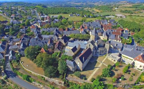 Vue aérienne de Saint-Robert