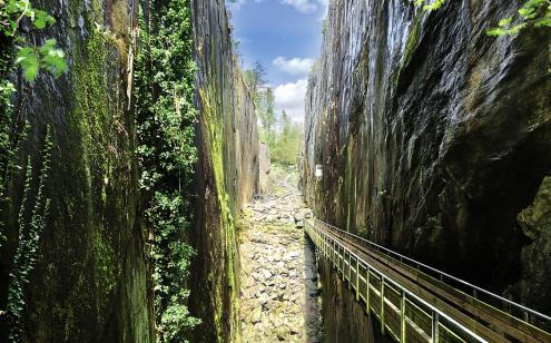 Falaises en Corrèze