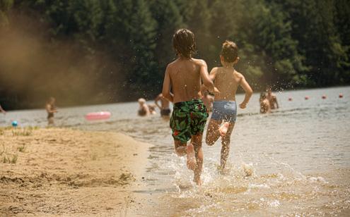 Lac de Séchemailles à Meymac
