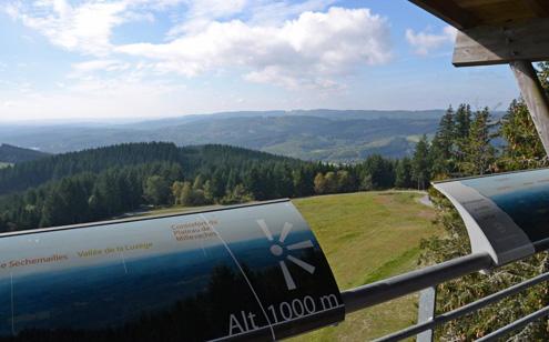 Tour panoramique du Mont Bessou