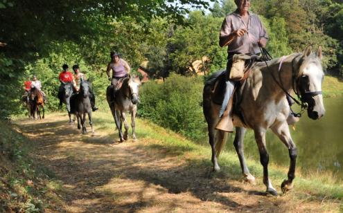 Les boucles équestres en Corrèze