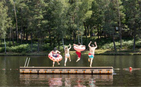 Baignades en Corrèze