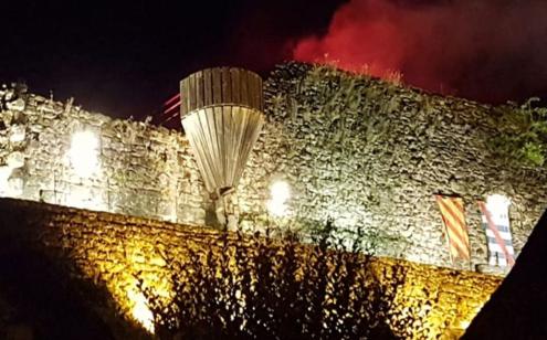 Son et lumière de Gimel les Cascades