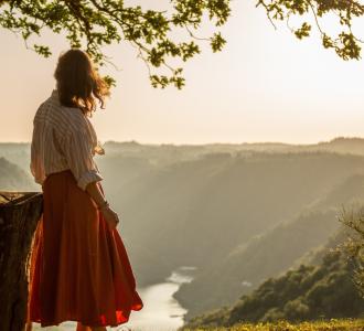 Belvédère sur la Dordogne