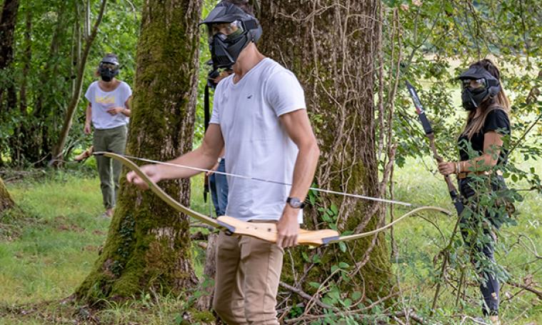 Tir à l'arc 3D Libre : BASE Sports Loisirs Vézère - VOUTEZAC - Tourisme  Corrèze