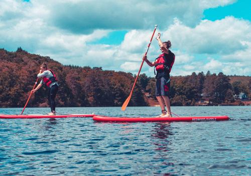 Stand up paddle - Station Sports Nature Ventadour Lac de la Valette_1